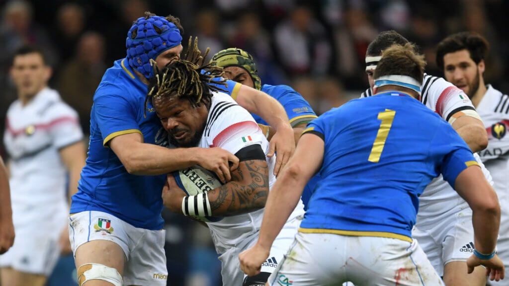 Bastareaud stars as France get off the mark against Italy