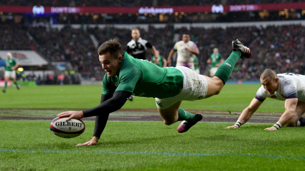 Ireland's Stockdale breaks Six Nations single campaign try record against England