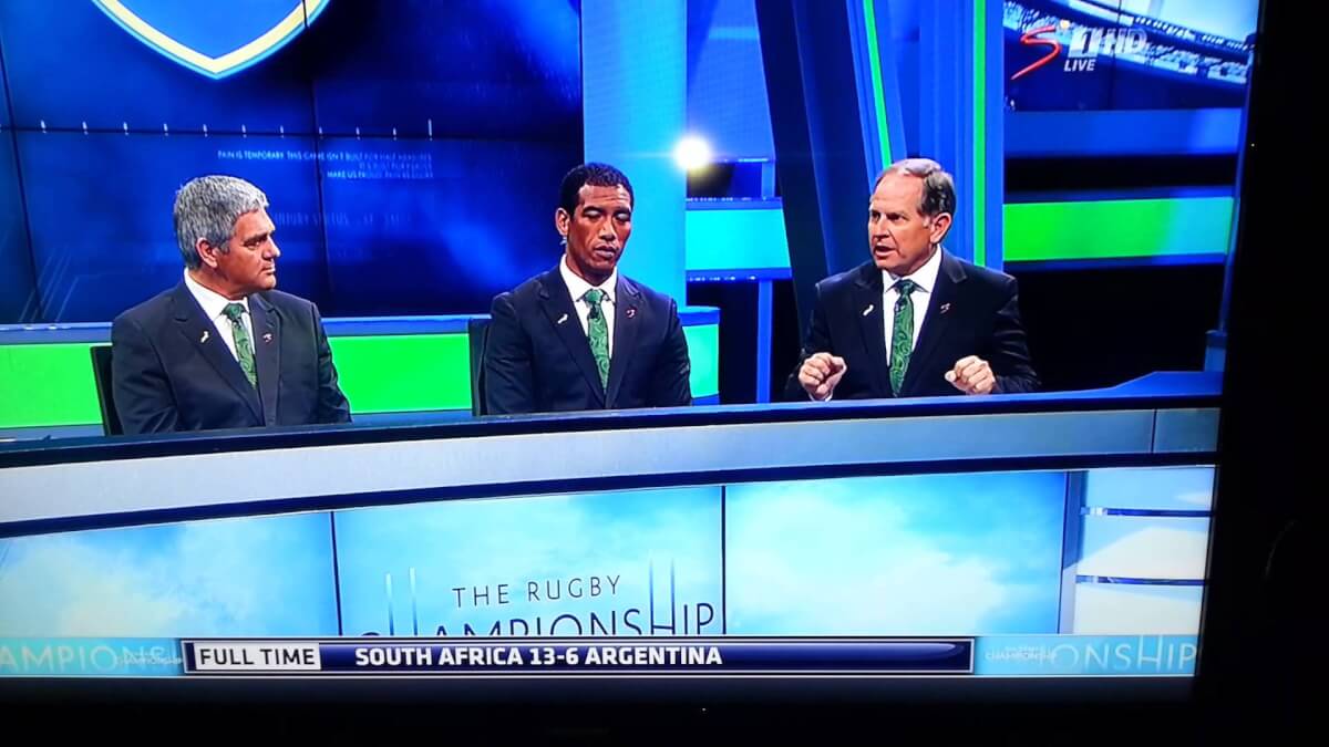 SuperSport drama as Willemse storms off live set in protest
