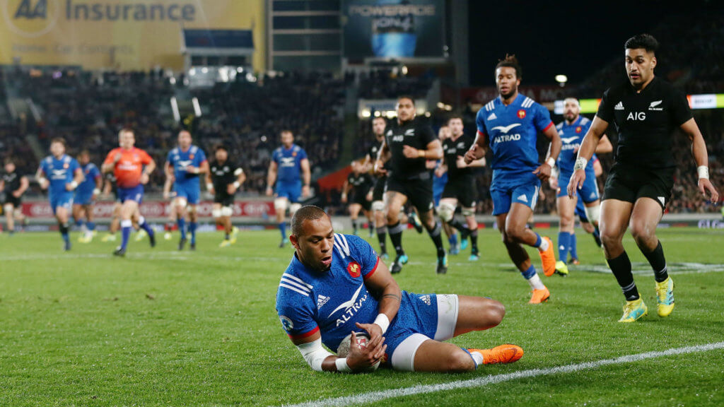 Five new faces for France against unchanged All Blacks