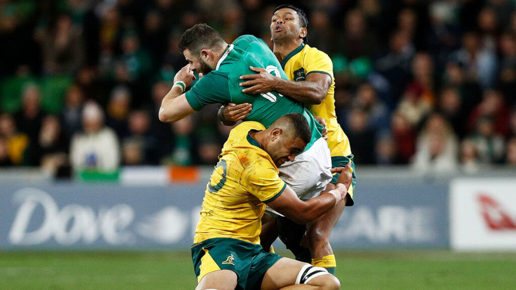 Tui handed first Wallabies start, five changes for Ireland