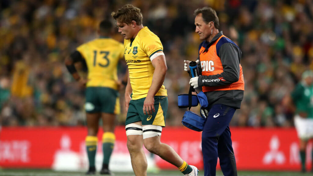 Hooper out for at least a month, Folau set for hearing