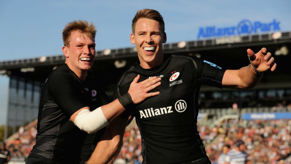 Sarries and Exeter stay unbeaten in Premiership