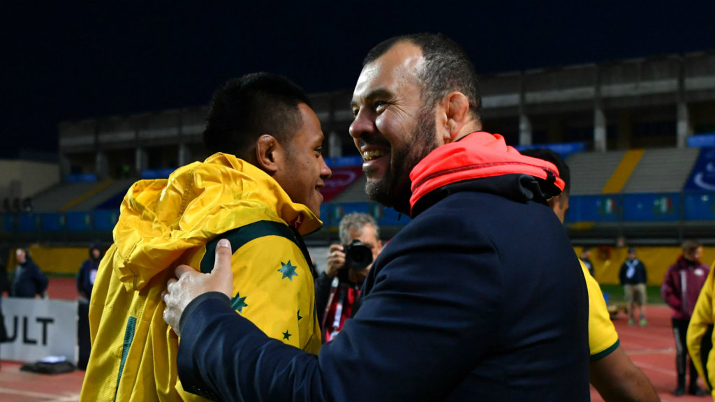 Let's get it on! Cheika relishing England clash