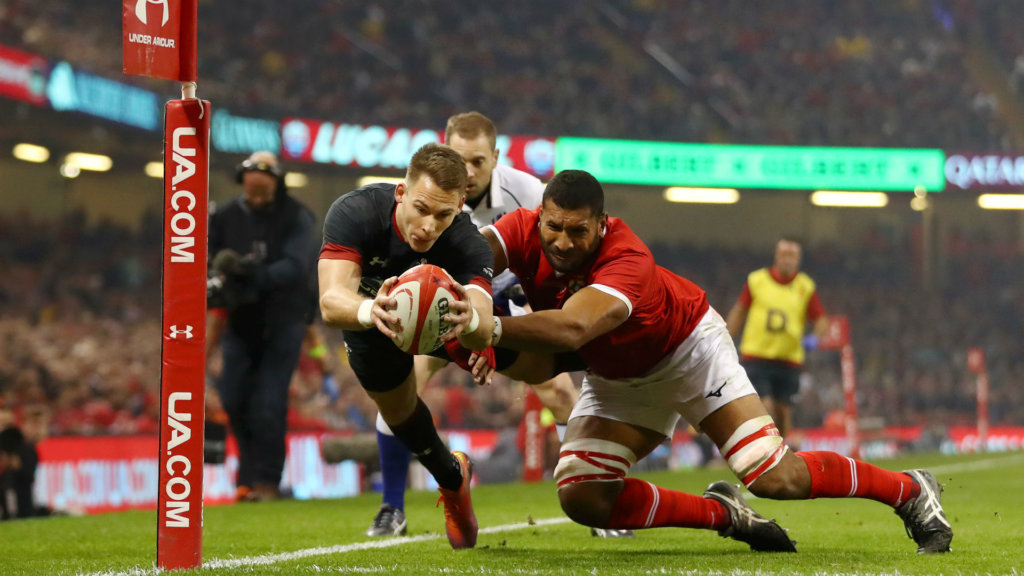 Wales crush Tonga in Cardiff