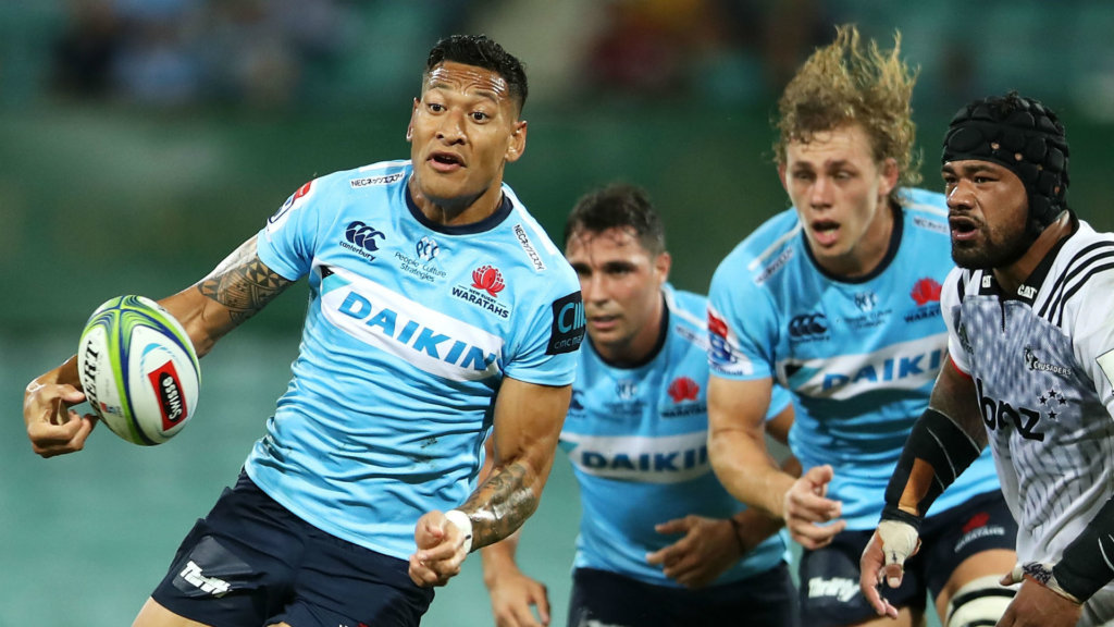 Folau equals Super Rugby try-scoring record