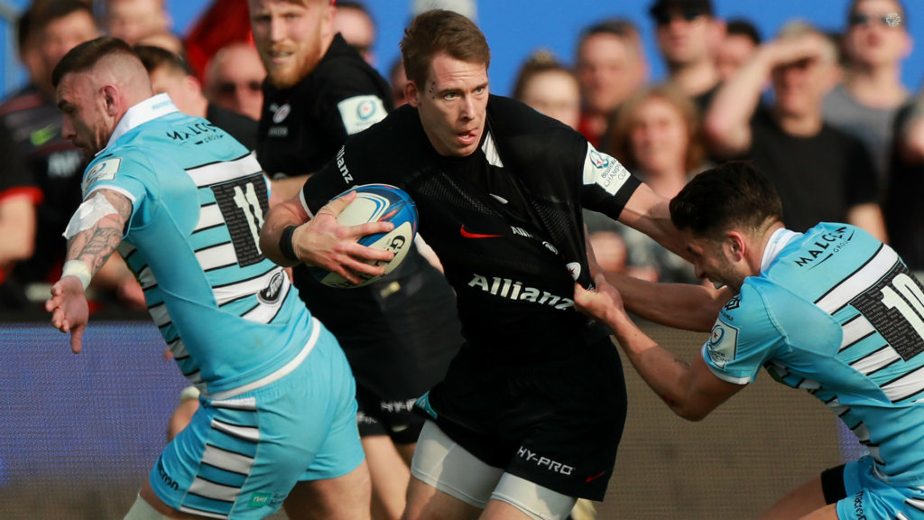 Ruthless Saracens triumph on Farrell's special day