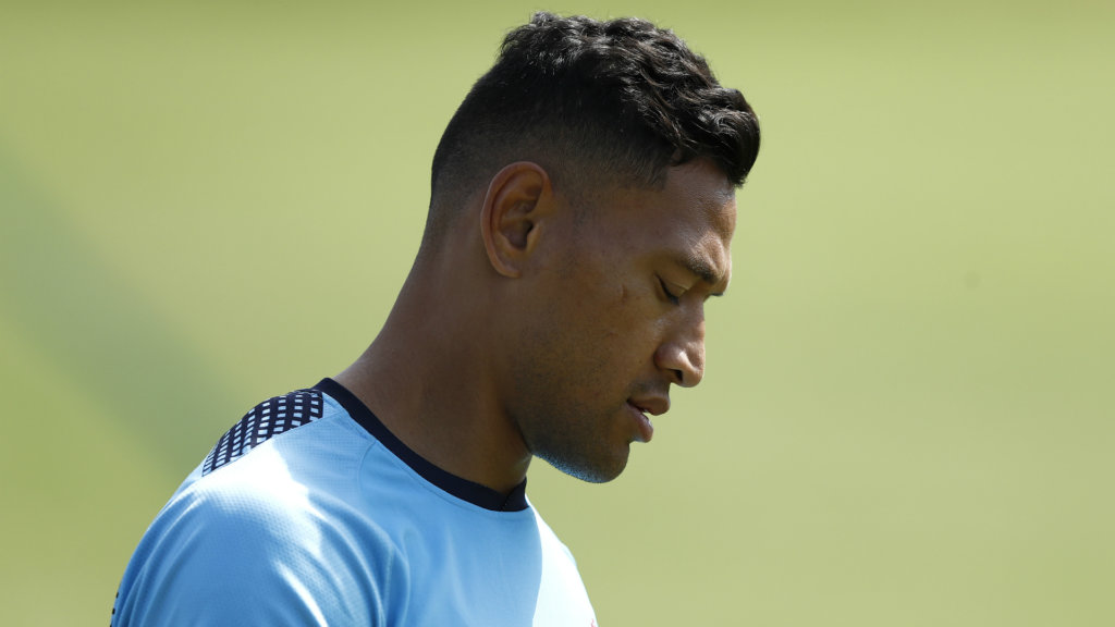 Folau hit with breach notice as Cheika rules out World Cup spot
