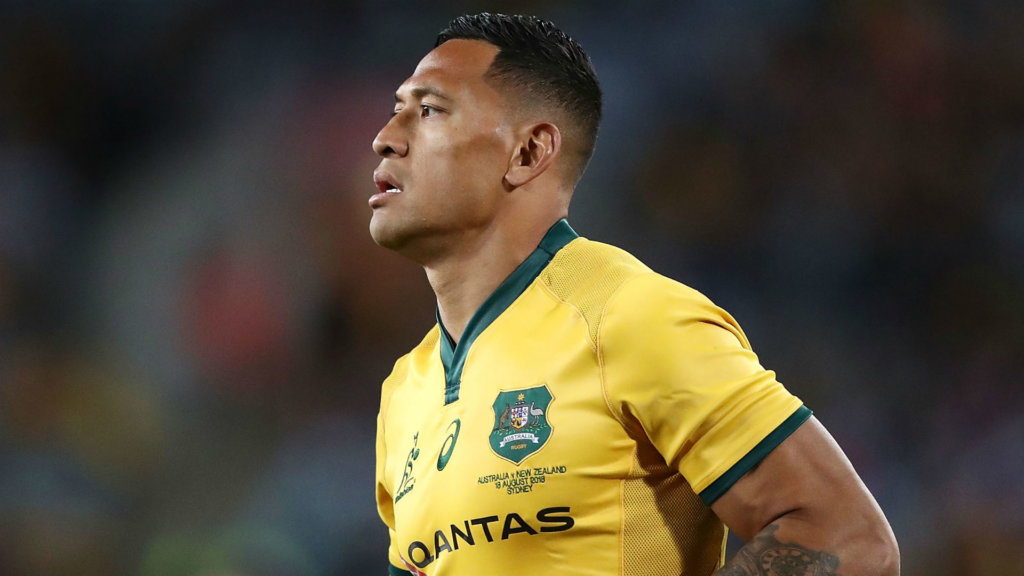 Folau 'saddened' and considering his options after Rugby Australia sacking