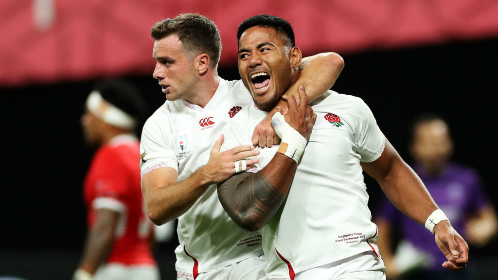 Rugby World Cup: England 35-3 Tonga