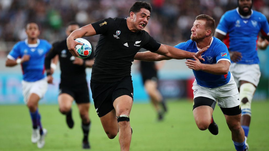 Rugby World Cup 2019: New Zealand 71-9 Namibia