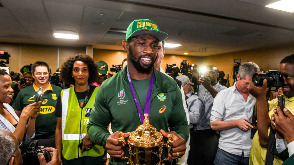 Grateful, humbled and overawed – Kolisi on Springboks' welcome home