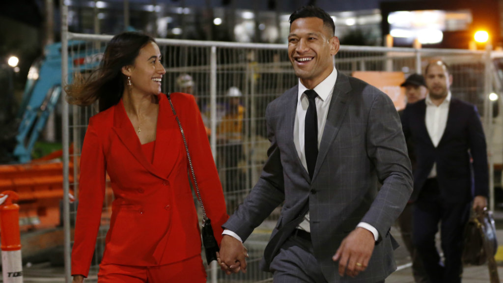 'Vindicated' Israel Folau calls for new religious freedom laws after RA settlement