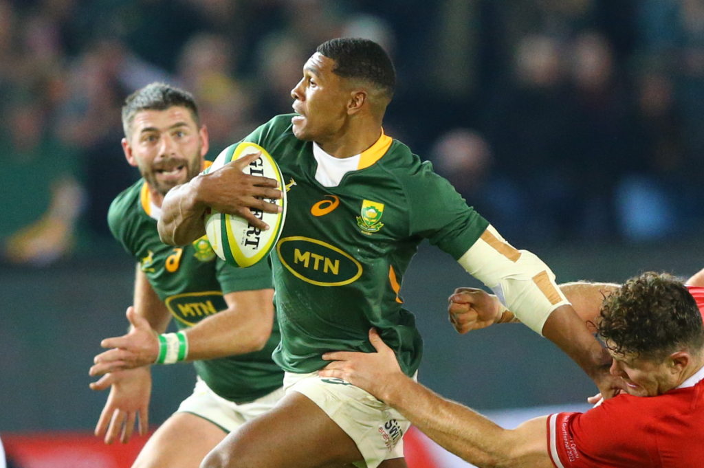 Delight as Damian Willemse starts at No 10 for the Boks