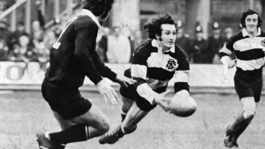 When romance and not robots ruled rugby