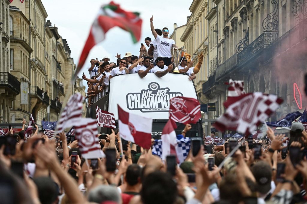Investec Champions Cup winners Bordeaux party into the night