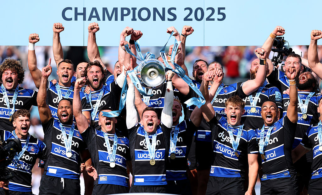 South Africa’s Johann van Graan is a treble winner with Bath