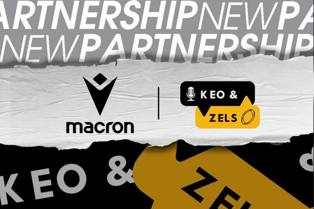 Italian sports brand giants Macron partner with Keo & Zels