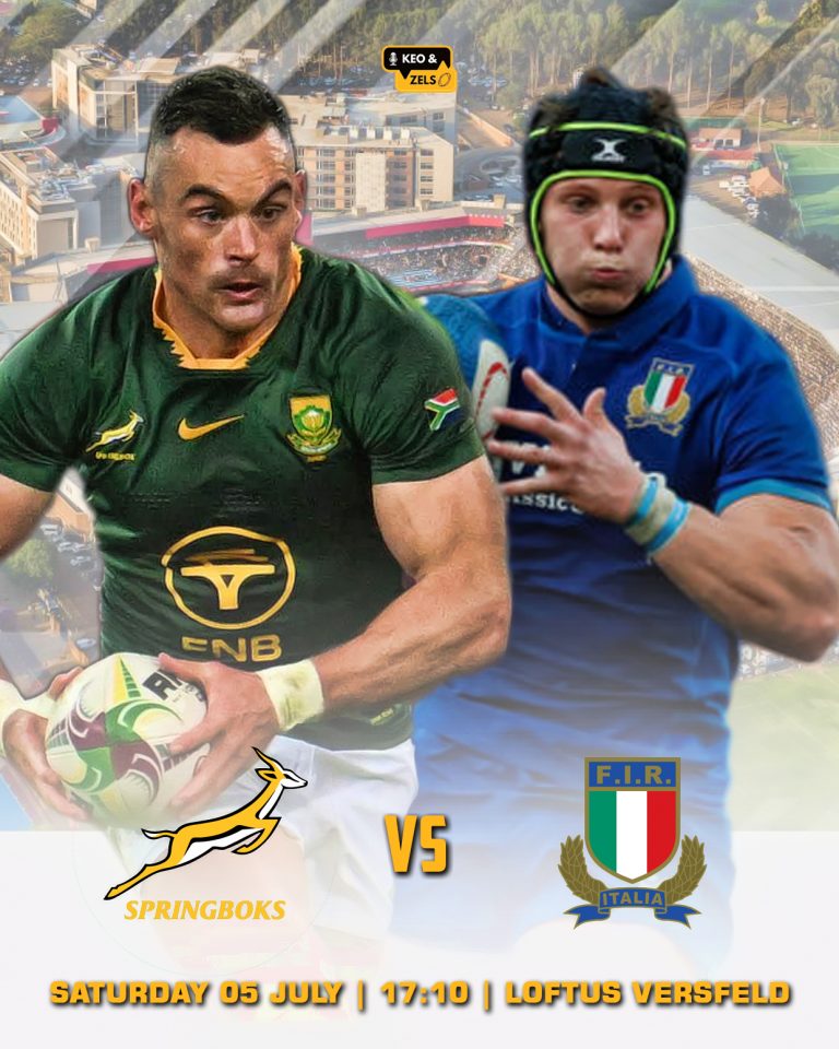 Springboks vs Italy
