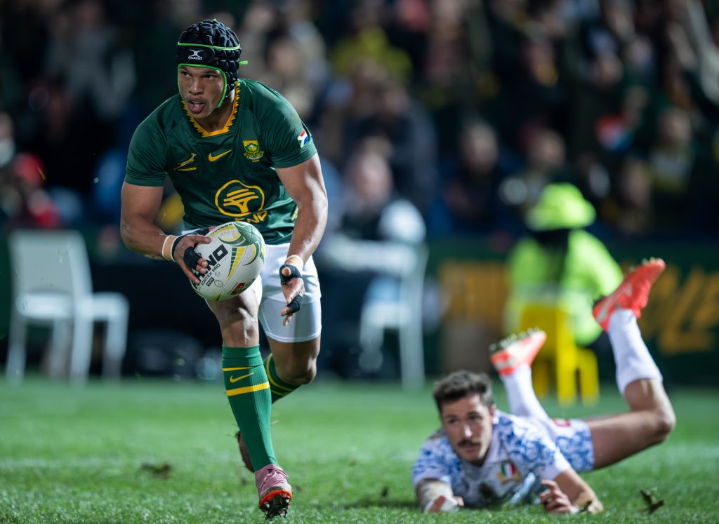 Kurt-Lee Arendse is all effort & excellence in Boks win