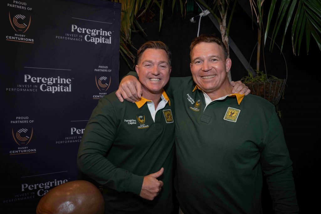 Peregrine Capital celebrates milestone in partnership with Bok Centurions