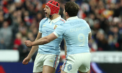 Louis Bielle-Biarrey Six Nations 2026 top try scorer France. Photo: David Rogers/Getty Images
