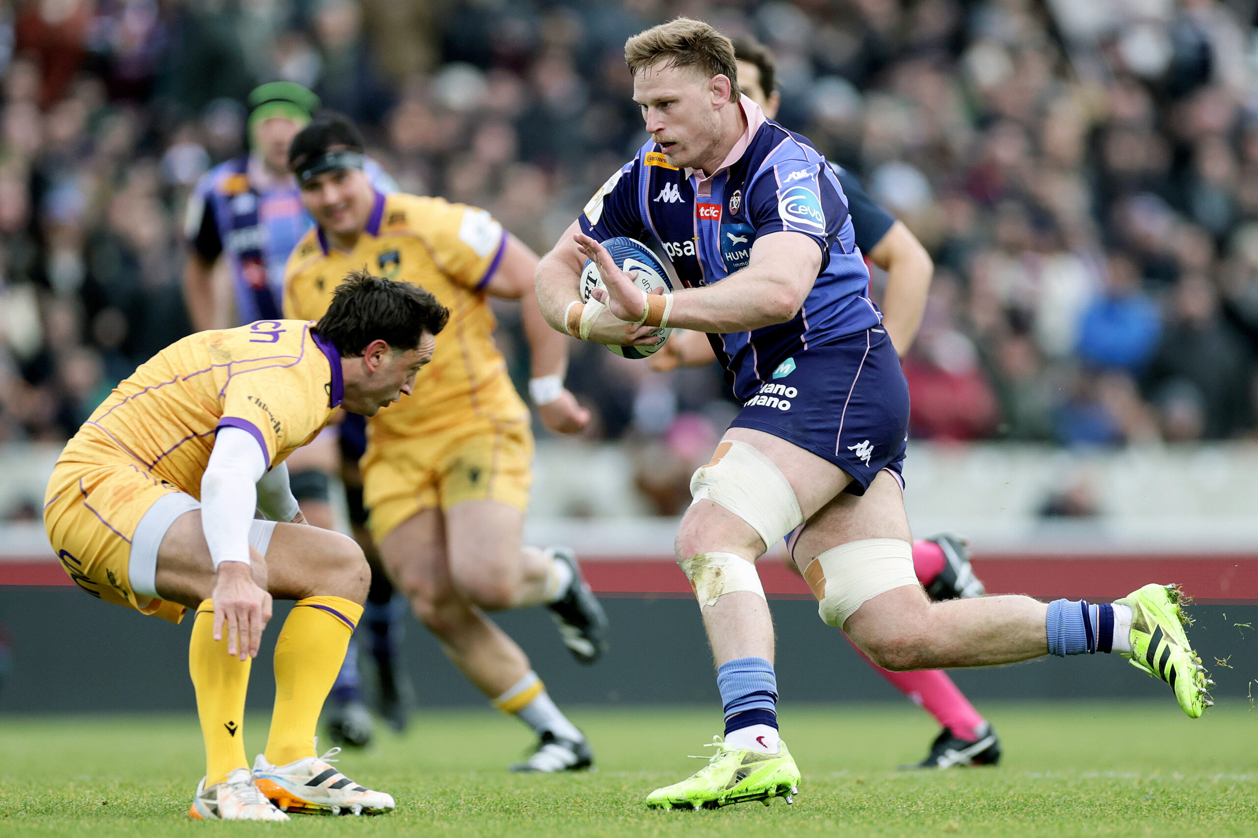 South Africa's Jean-Luc du Preez plays for Investec Champions Cup title holders Bordeaux