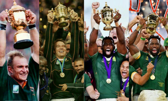 Springboks Rugby World Cup winners