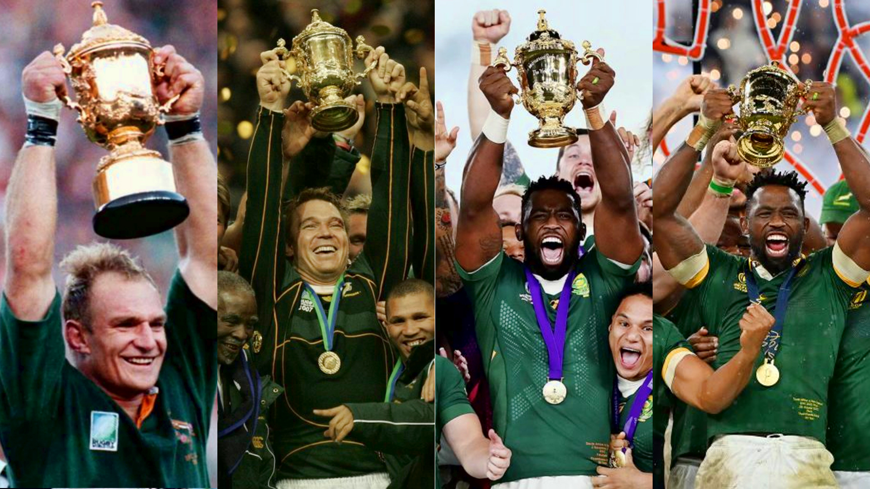 Springboks Rugby World Cup winners