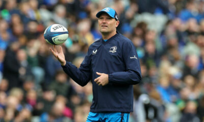 Jacques Nienaber, the Leinster senior coach is one of four South African coaches in the Investec