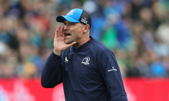 Jacques Nienaber Leinster coaching analysis. (Photo by David Rogers/Getty Images)
