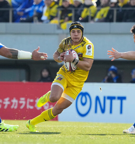Cheslin Kolbe of Tokyo Suntory Sungoliath has resigned for the Stormers. (Photo by Toru Hanai/Getty Images)