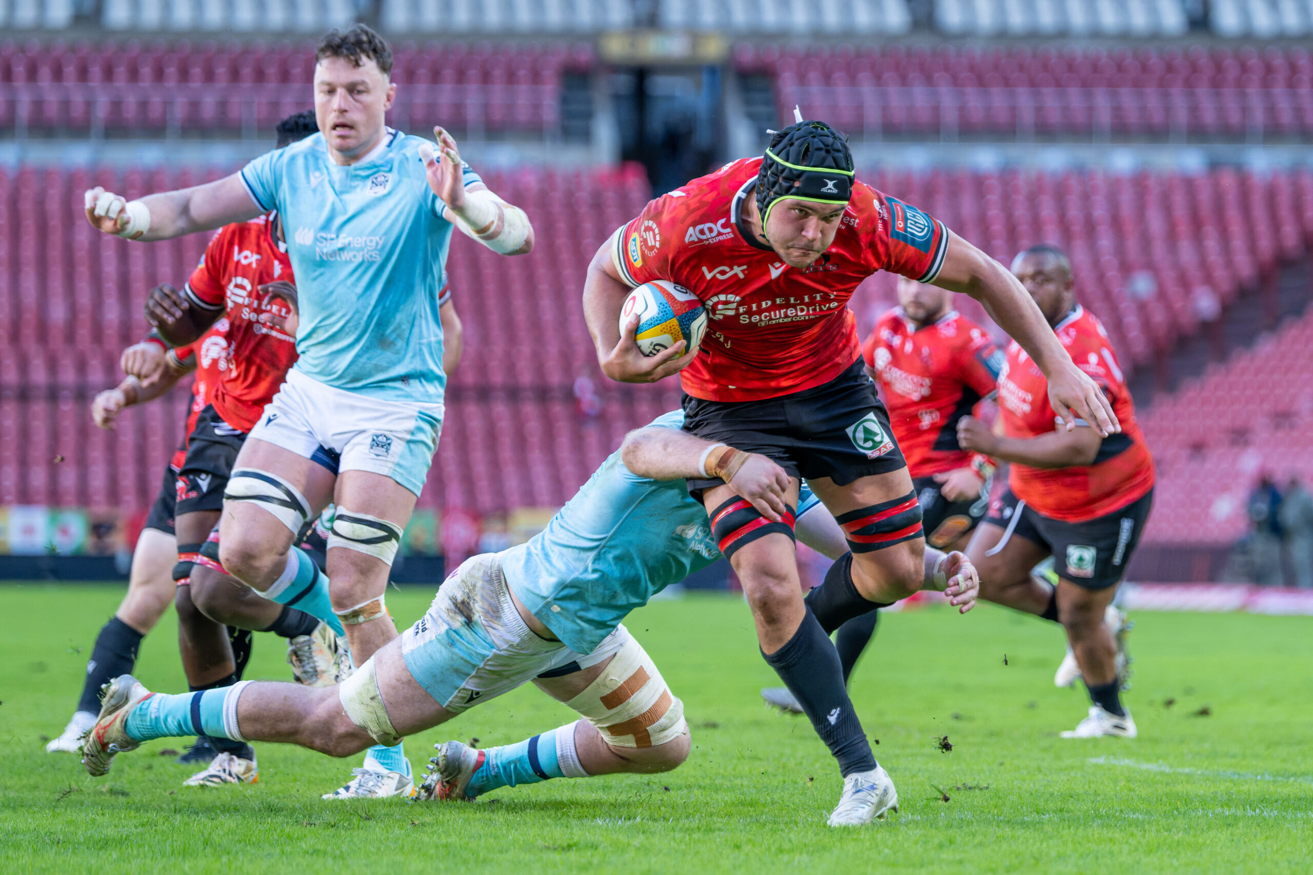 Lions Ruan Venter in the United Rugby Championship (Photo by Anton Geyser/Gallo Images)