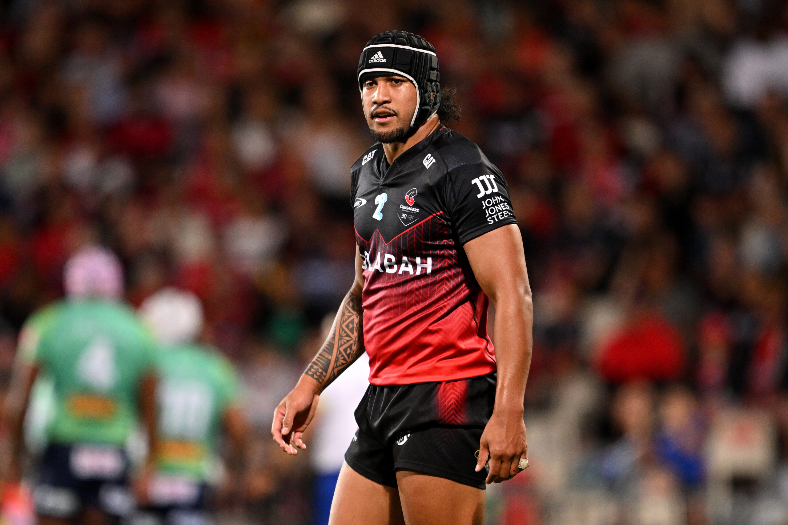Leicester Fainga'anuku of Crusaders (Photo by Joe Allison/Getty Images)