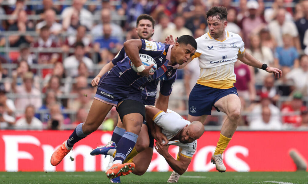 Bordeaux beat Leinster in the Investec Champions Cup final. Mandatory Credit ©INPHO/Nick Elliott