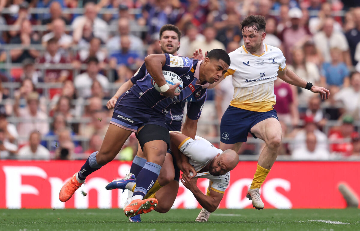 Bordeaux beat Leinster in the Investec Champions Cup final. Mandatory Credit ©INPHO/Nick Elliott