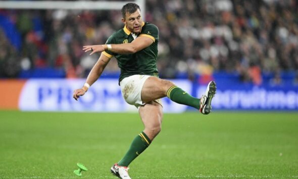 Handre Pollard Springboks No 10. Photo: Hannah Peters/ Getty Images