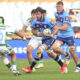 Ruan Nortje of the Bulls with the ball during the United Rugby Championship match between Vodacom Bulls and Benetton at Loftus Versfeld on May 16, 2026 in Pretoria, South Africa. (Photo by Sydney Seshibedi/Gallo Images