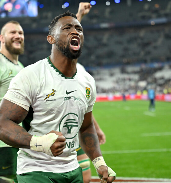 Siya Kolisi Springboks. (Photo by Lionel Hahn/Getty Images)