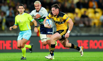 Cam Roigard Hurricanes and All Blacks No 9 (Photo by Hagen Hopkins/Getty Images)