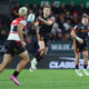 Damian McKenzie of the Chiefs starred in the 49-12 Super Rugby Pacific semi-final win against the Crusaders in Hamilton (Photo by Michael Bradley/Getty Images)