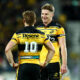 Jordie Barrett Hurricanes and All Blacks No 12. (Photo by Hagen Hopkins/Getty Images)