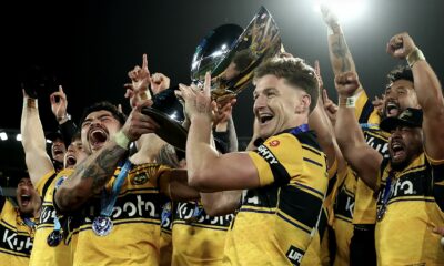 Hurricanes Du Plessis Kirifi Jordie Barrett. Photo: Phil Walter Getty Images