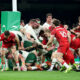CARDIFF, WALES - NOVEMBER 29: Jasper Wiese of South Africa scores his team's third try during the Quilter Nations Series 2025 rugby international match between Wales and South Africa at Principality Stadium on November 29, 2025 in Cardiff, Wales. (Photo by Dan Mullan/Getty Images)