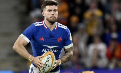 Matthieu Jalibert France runs 11 July 2026 Bradley Kanaris Getty Images