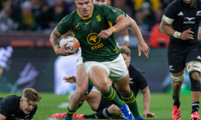 Malcolm Marx of the Springboks during the Castle Double Malt Rugby's Greatest Rivalry, 2nd test match between South Africa v New Zealand at DHL Stadium on August 29, 2026 in Cape Town, South Africa. (Photo by Anton Geyser/Gallo Images)
