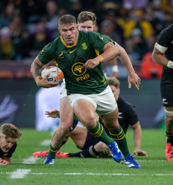 Malcolm Marx of the Springboks during the Castle Double Malt Rugby's Greatest Rivalry, 2nd test match between South Africa v New Zealand at DHL Stadium on August 29, 2026 in Cape Town, South Africa. (Photo by Anton Geyser/Gallo Images)