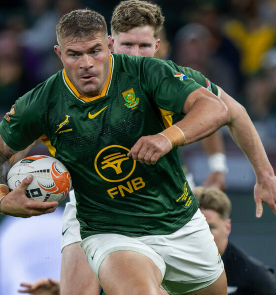 Malcolm Marx of the Springboks during the Castle Double Malt Rugby's Greatest Rivalry, 2nd test match between South Africa v New Zealand at DHL Stadium on August 29, 2026 in Cape Town, South Africa. (Photo by Anton Geyser/Gallo Images)