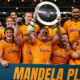 Harry Wilson of the Wallabies celebrates with the Mandela Plate after winning the Rugby Championship match between Australia Wallabies and South Africa Springboks at Optus Stadium on September 27, 2026 in Perth, Australia. (Photo by Paul Kane/Getty Images)