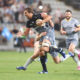 Eben Etzebeth of the Hollywoodbets Sharks during the United Rugby Championship match between Hollywoodbets Sharks and Leinster at Hollywoodbets Kings Park on October 03, 2026 in Durban, South Africa. (Photo by Steve Haag/Gallo Images)